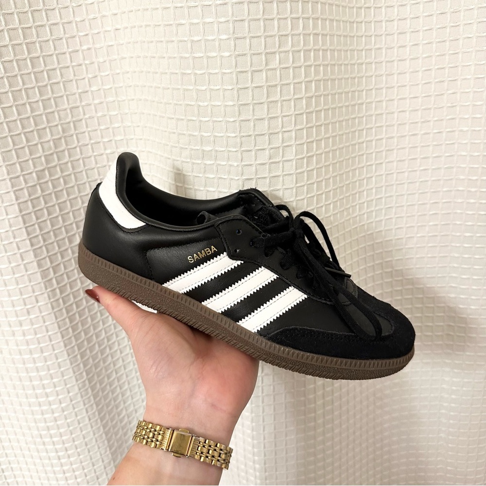 Women’s Black Adidas Samba NWOT